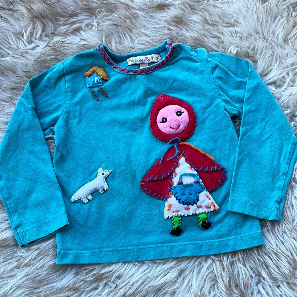 Lola Et Moi Toddler Shirt - Size 18 months